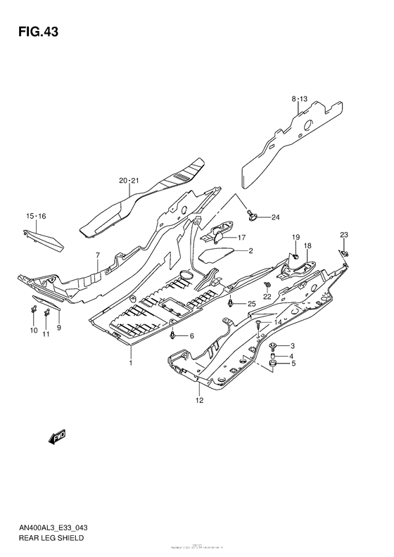 Rear Leg Shield