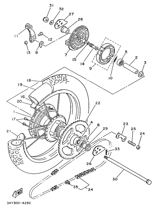 Rear wheel-1