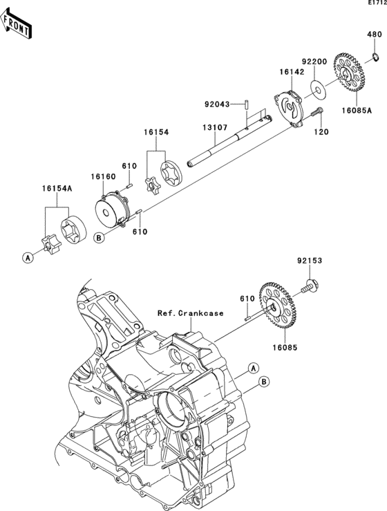  Масляный насос