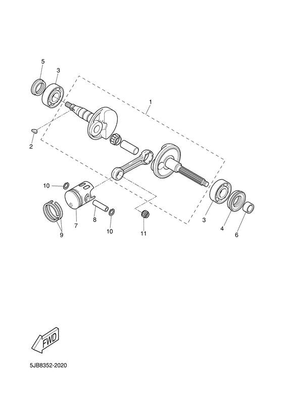 Crankshaft & piston