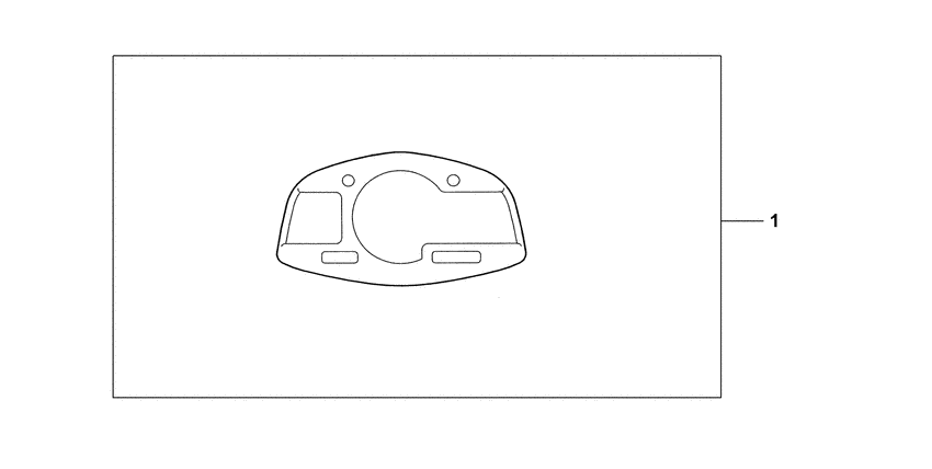 CBR600RR (ABS) Приборная панель