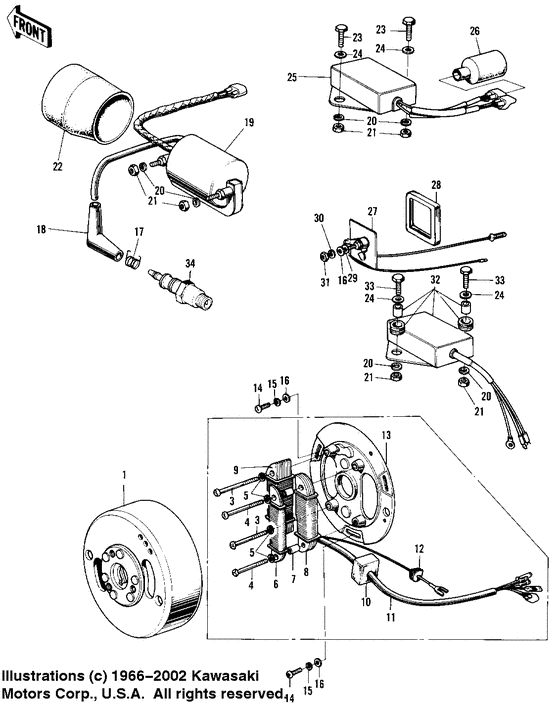 Ignition/generator/regulator
