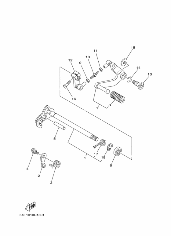 XG250 ｼﾌﾄｼﾔﾌﾄ