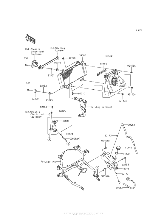 EX300 Радиатор