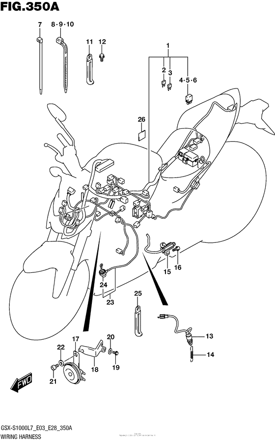 Wiring Harness (Gsx-S1000L7 E33)