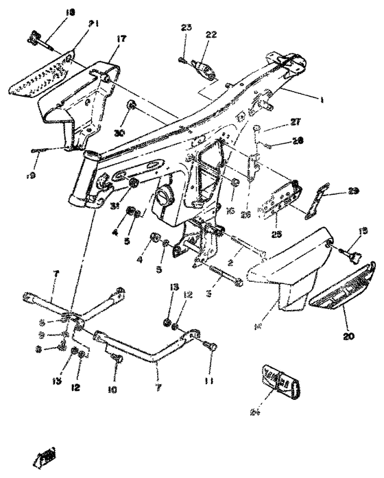 Frame. side cover
