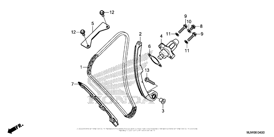CB500F (ABS) Cam Chain + Tensioner