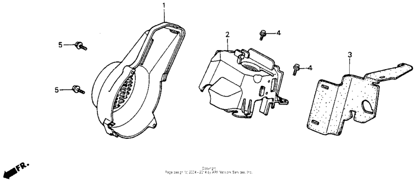 SA50 Fan cover 89-93