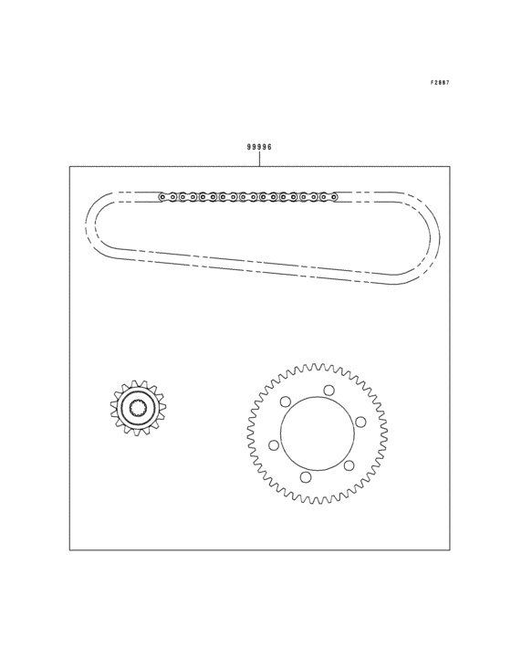 EN500 Цепь комплект