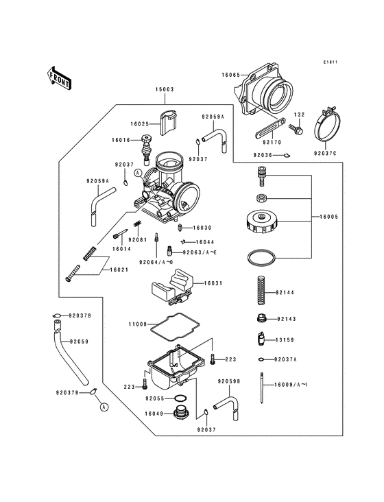 Carburetor assy