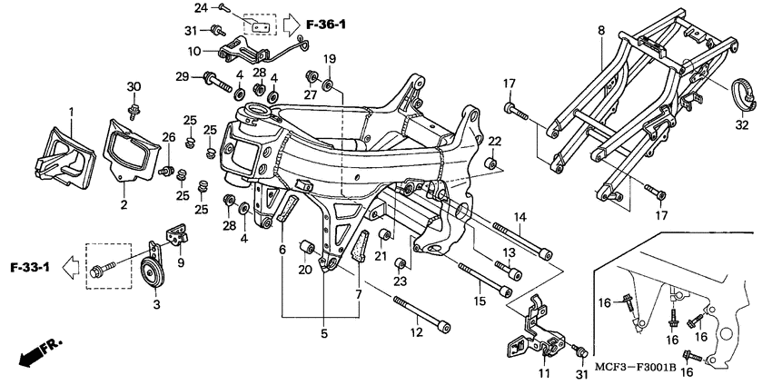 Frame body