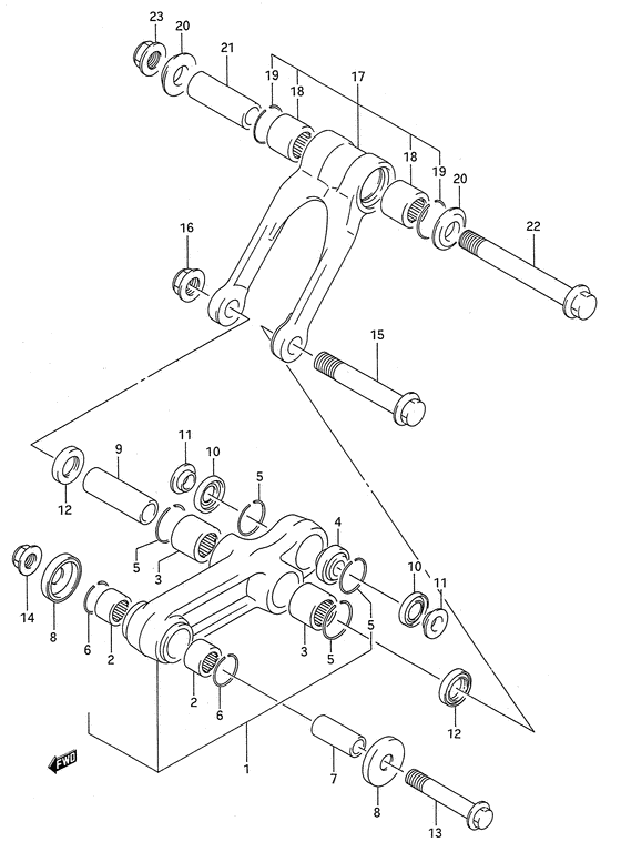 Cushion lever