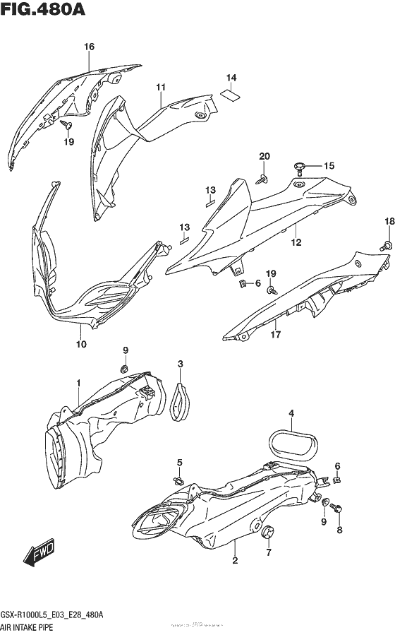 Air Intake Pipe