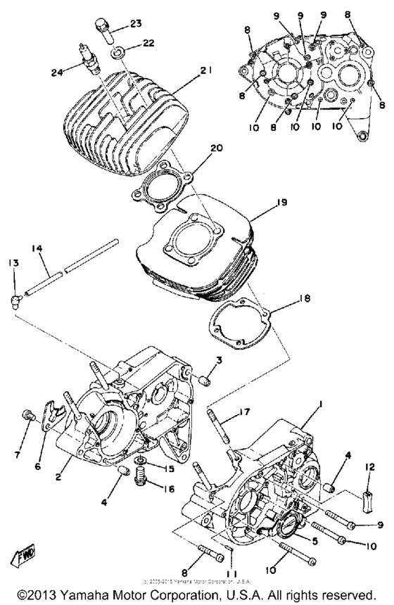 Cylinder-crankcase