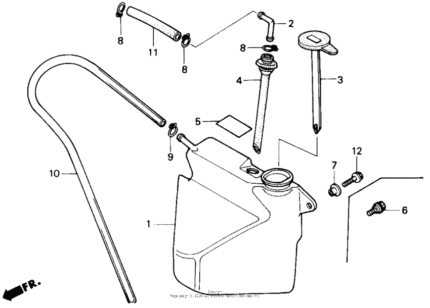 GL1500I Reserve tank