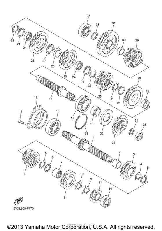 FZS6XCB Трансмиссия