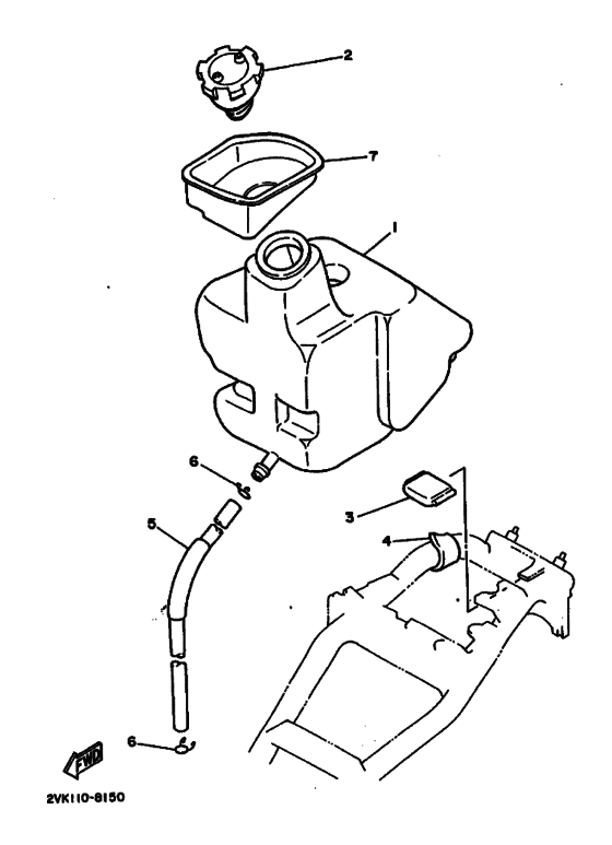 CG50E CG50U Бак масляный