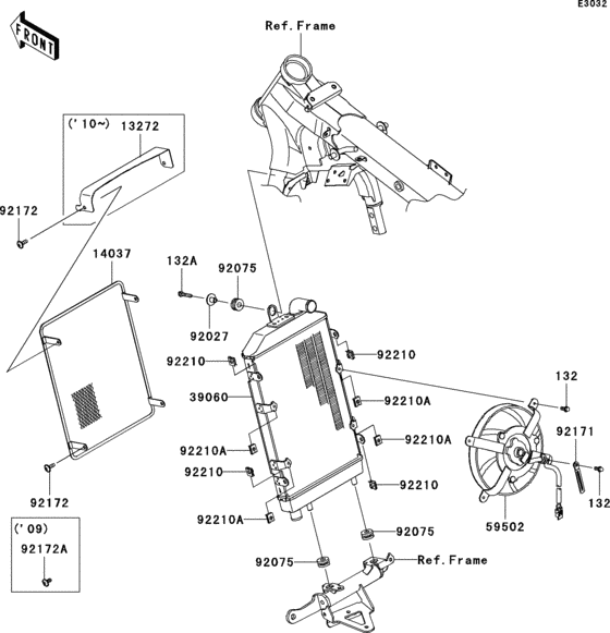 VN1700 Радиатор