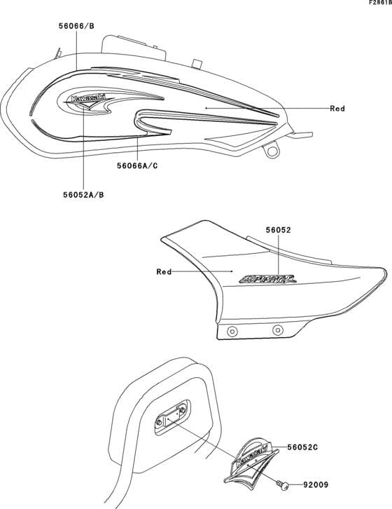 BN125 Decals(red)(a7)