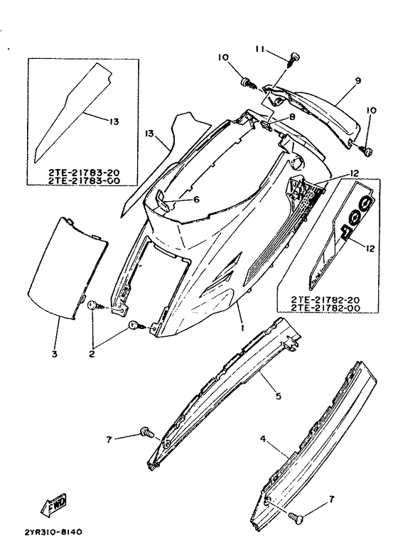 Side cover / oil tank