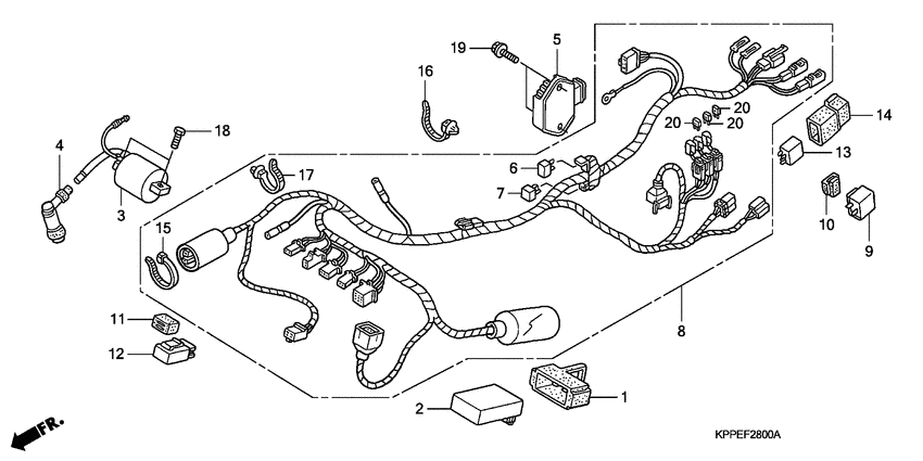 Harness wire
