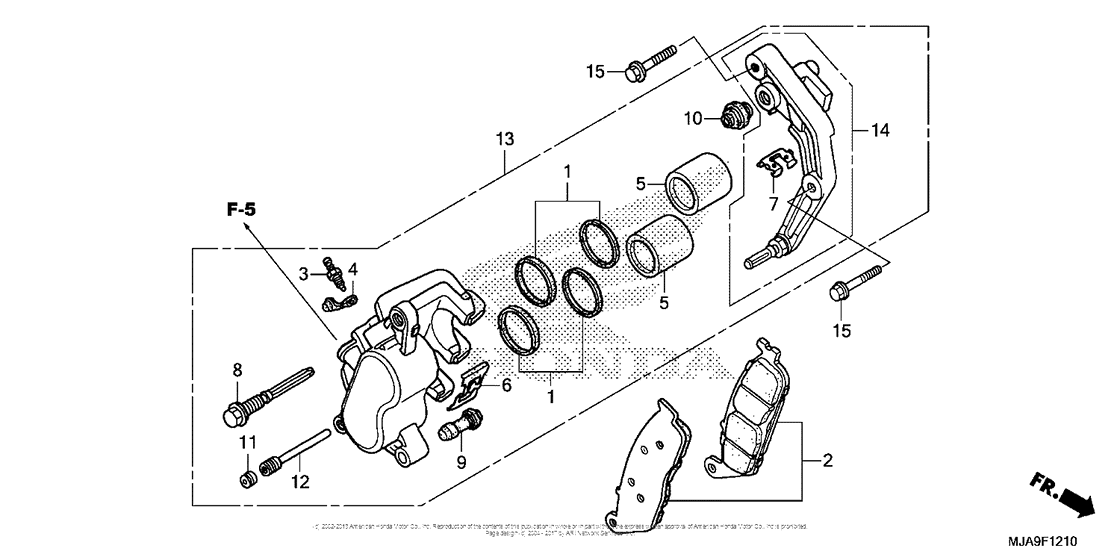 Front Brake Caliper (1)