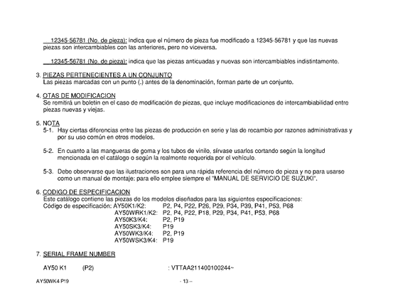 AY50 Catalog preface