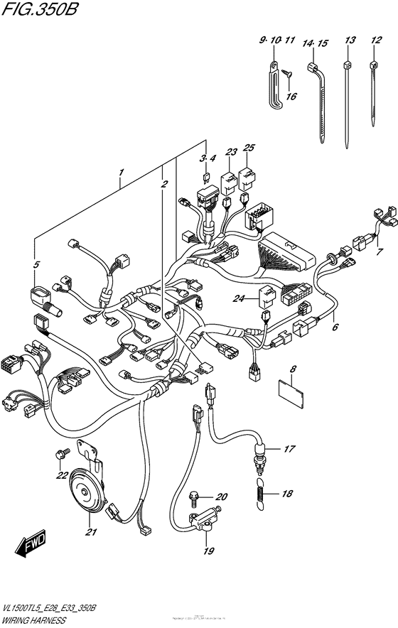 Wiring Harness (Vl1500Tl5 E33)