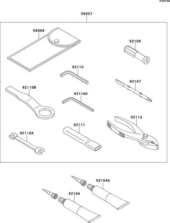 ZX600 Owner`s tools(rbf-rdf)