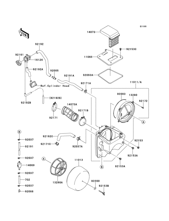 Воздушный фильтр