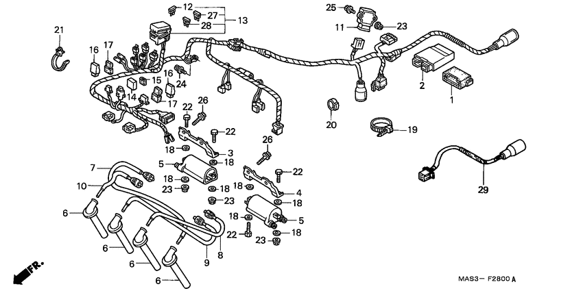 Harness wire