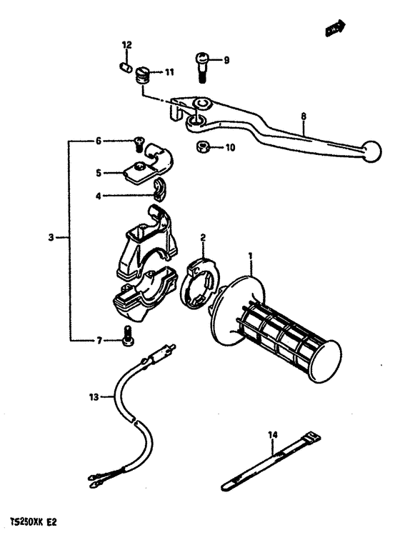 Right handle switch