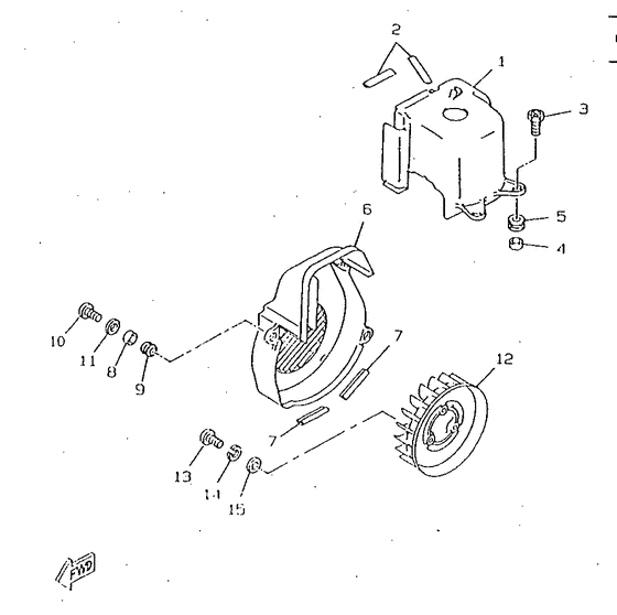 CW50RSX Кожух вентилятора