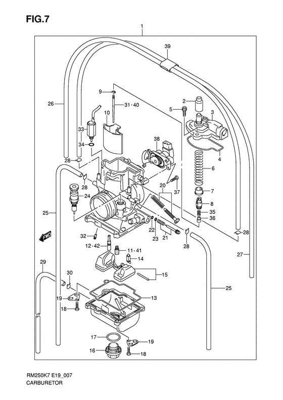 Carburetor assy