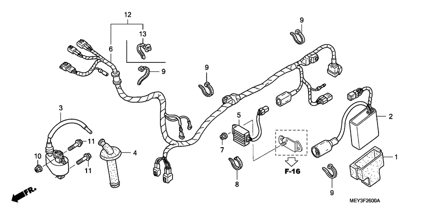 Harness wire
