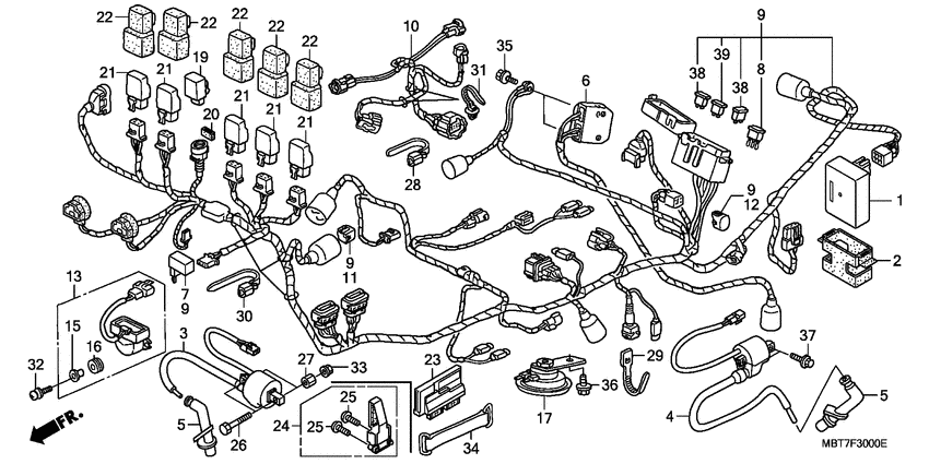 Harness wire