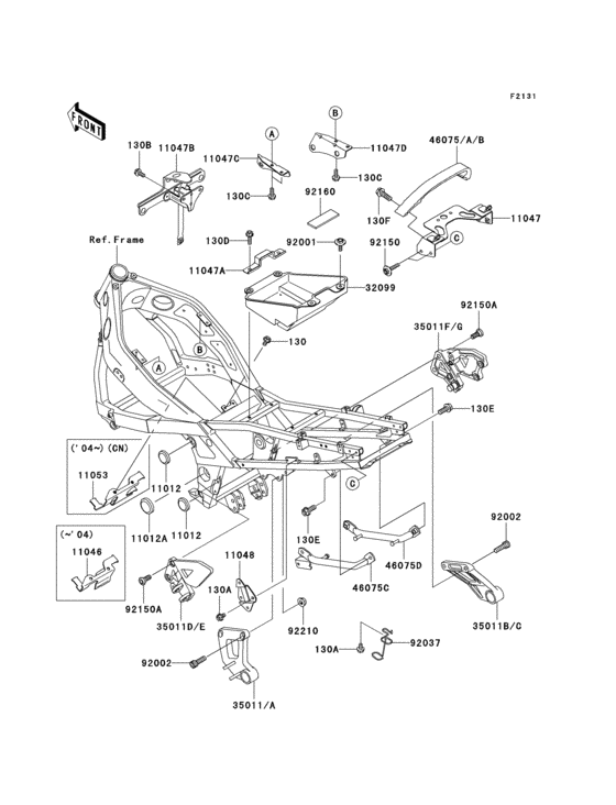 Frame fittings(1/2)