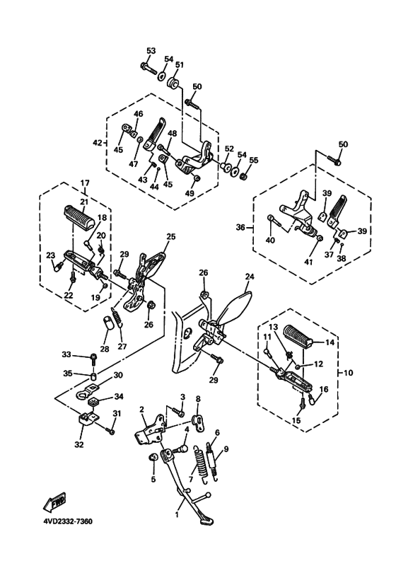 Stand ･ footrest