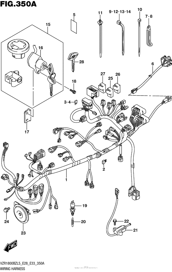 Wiring Harness (Vzr1800Bzl5 E28)