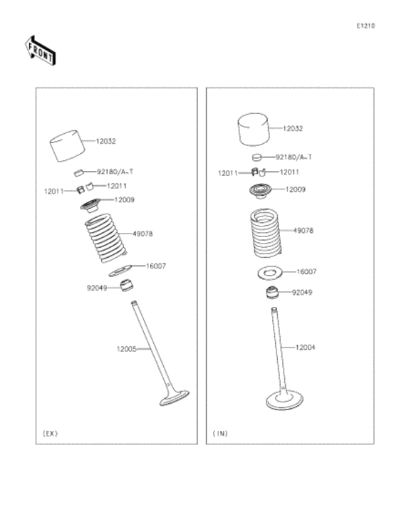 Rocker arms/valves