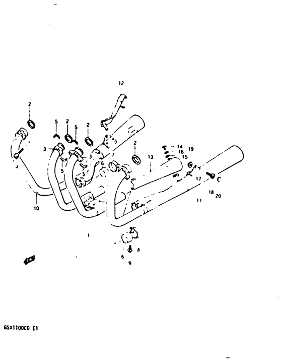 Muffler comp