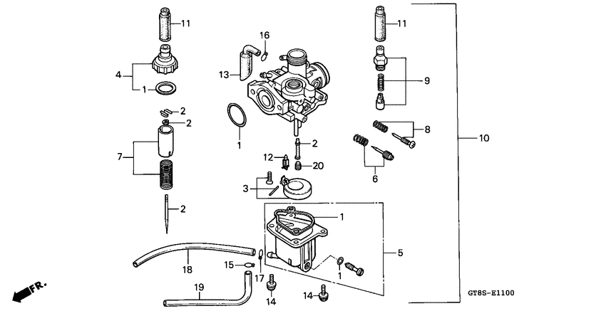 Carburetor assy