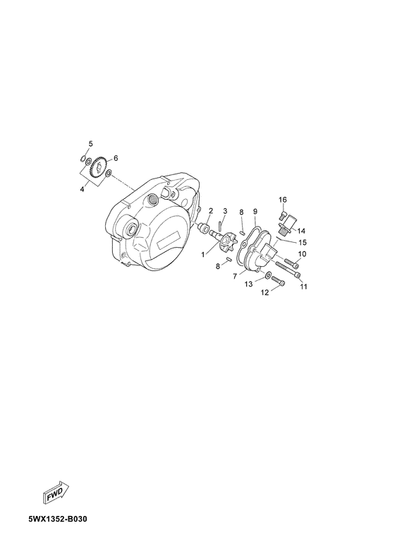 TZR50 Водяной насос