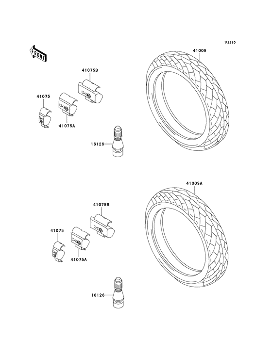 ER500 Покрышки
