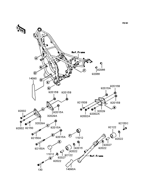  Рама ,крепежные детали