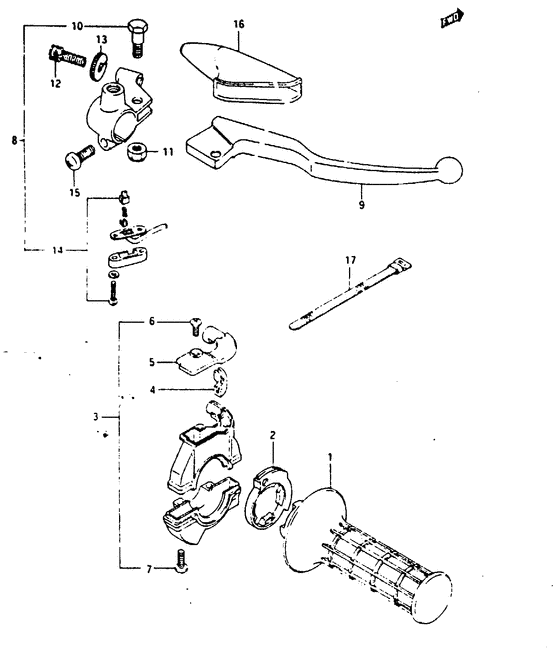 Right handle switch