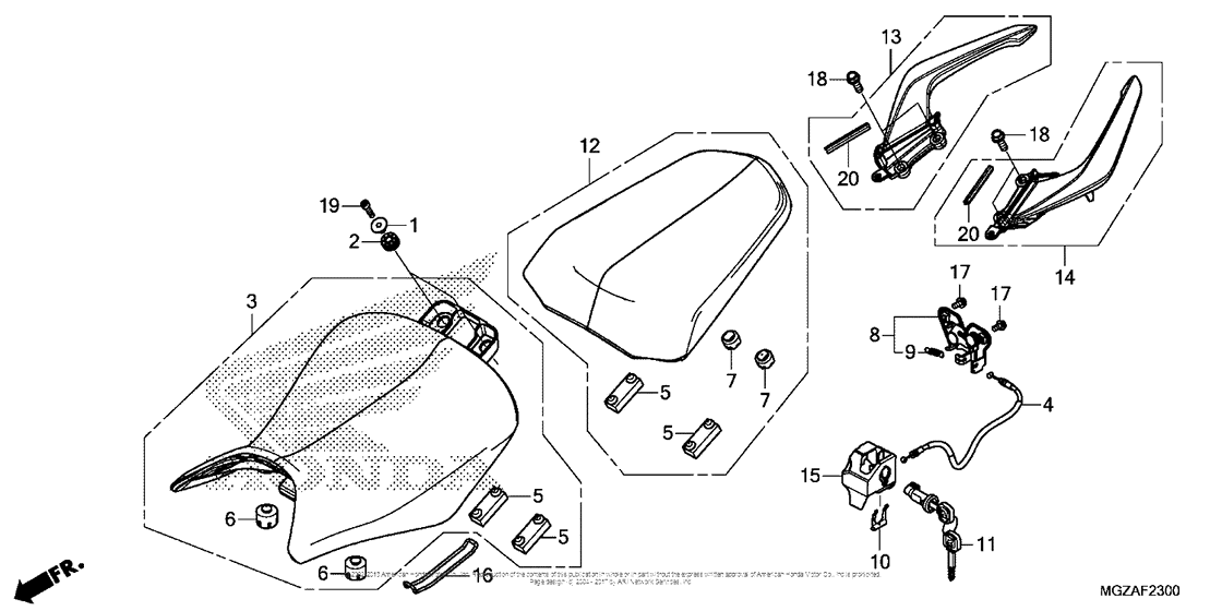 Seat + Rear Grip