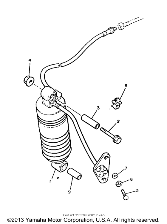 XVZ12DL Амортизаторы задние