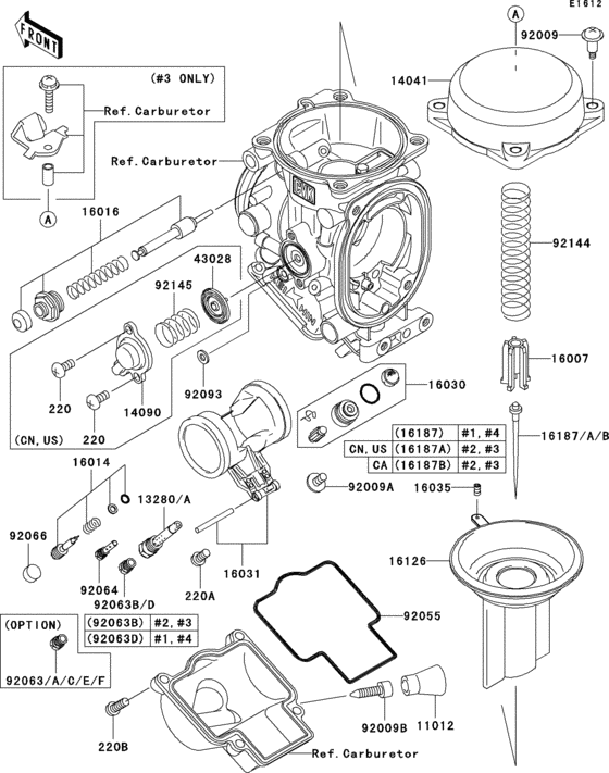Carburetor parts(1/2)