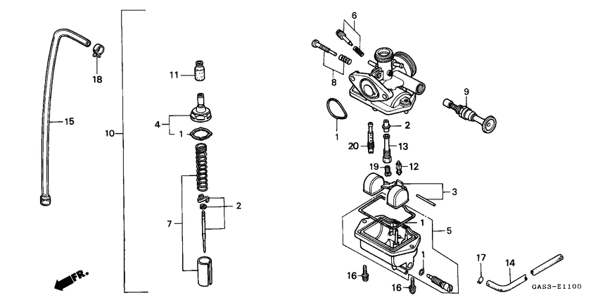 Carburetor assy